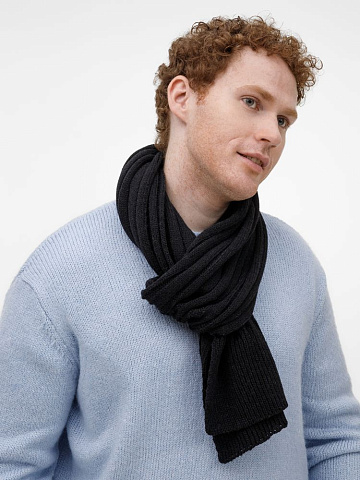 Шарф Bellish, черный - рис 7.