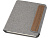 Портфолио A5 Andean из переработанного ПЭ, серый - миниатюра