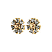 Серьги AUDE SG GREY /GOLDEN Dyrberg Kern 450097