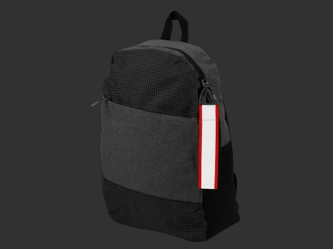 Светоотражающий брелок Reflector, серебристый/красный - рис 4.