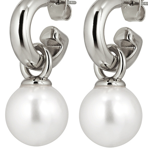 Серьги LONA SS WHITE PEARL - рис 4.