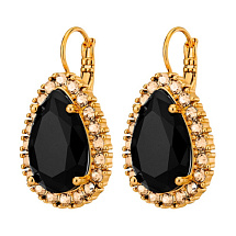 Серьги FIORA SG BLACK /GOLDEN Dyrberg Kern *450077