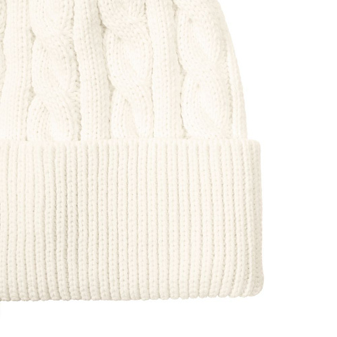 Шапка Heat Trick, белая (молочная) - рис 4.