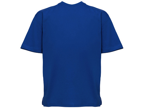 Детская футболка оверсайз Liyon, классический синий - рис 2.