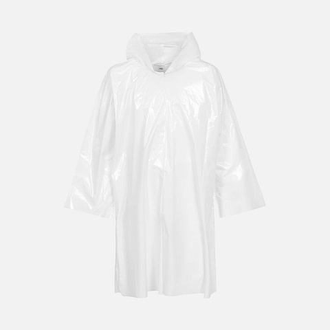 Дождевик-плащ CloudTime с печатью в один цвет на заказ - рис 3.