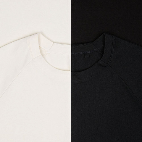 Футболка оверсайз унисекс Avenu, черная - рис 4.