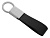 Брелок из эко-кожи Twister, черный - миниатюра