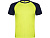 Спортивная футболка Indianapolis мужская, неоновый желтый/нэйви - миниатюра