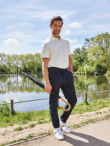 Зонт-трость Commissioner, черный - рис 4.