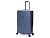 Чемодан TORBER ОНЕГА, синий, ABS-пластик, 79,5 х 51 х 29 см, 103 л - миниатюра