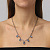 Колье  SOUL SS LIGHT BLUE - миниатюра - рис 2.