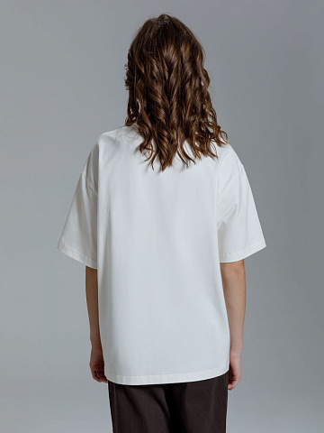 Футболка оверсайз Kangas, белая - рис 12.