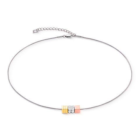 Колье Tricolour Coeur de Lion 2041/10-1633