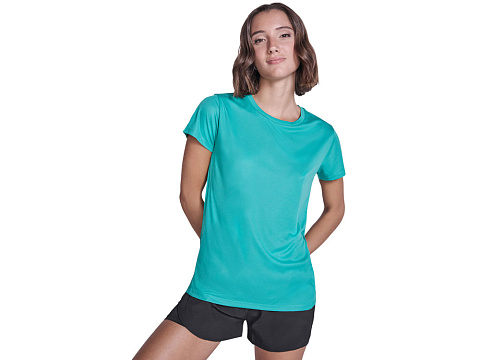 Футболка Estoril женская, тропический бирюзовый - рис 5.