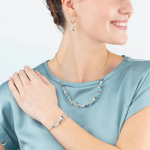 Серьги Aqua Coeur de Lion 4639/21-2000 - рис 2.
