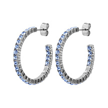Серьги PINA SS LIGHT BLUE