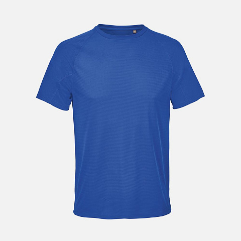 Футболка спортивная унисекс Vortex, ярко-синяя (roayl) - рис 2.