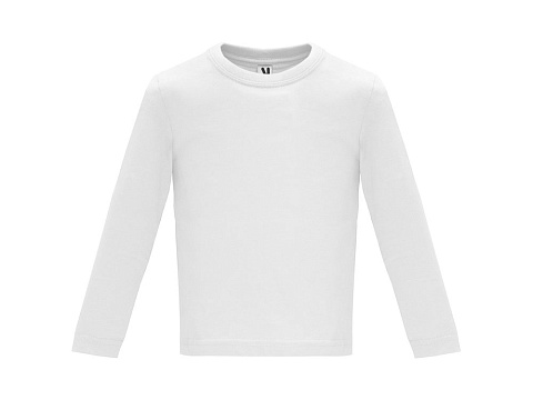 Футболка Baby  детская с длинным рукавом, белый