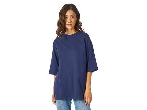 Футболка Berlin к/р оверсайз, 100% хлопок, 180гр, темно-синий - рис 3.