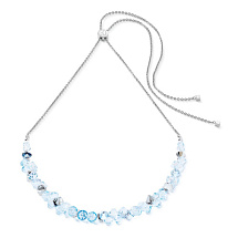Колье Crystal-Silver Coeur de Lion 4639/10-1817