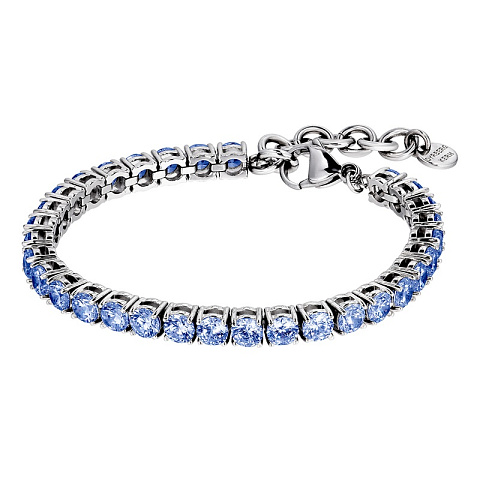 Браслет  COBRA SS LIGHT BLUE