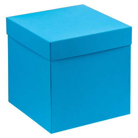 Коробка Cube, L, голубая - рис 2.