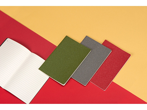 Блокнот А5 Snow, зеленый - рис 4.