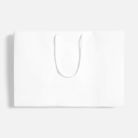 Пакет бумажный Lami Tote M, белый - рис 3.