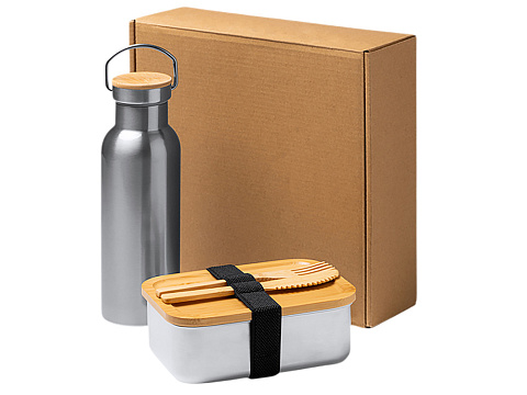 Набор с ланч-боксом и бутылкой BAGNER/БАГНЕР - рис 2.