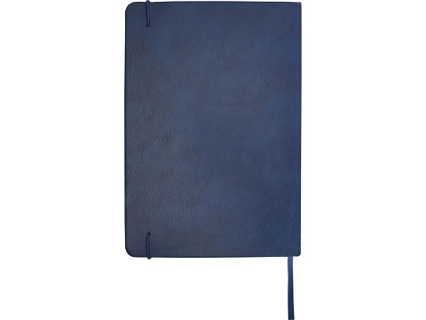 Набор Legato Elegance из блокнота формата А5 в твердой обложке и ручки-роллера, синий/синий - рис 3.