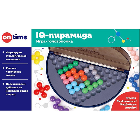 Головоломка «Пирамида IQ» — 180 заданий