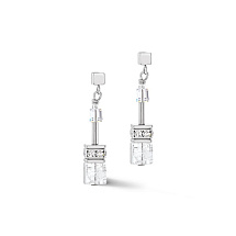 Серьги White-Silver Coeur de Lion 3018/21-1417