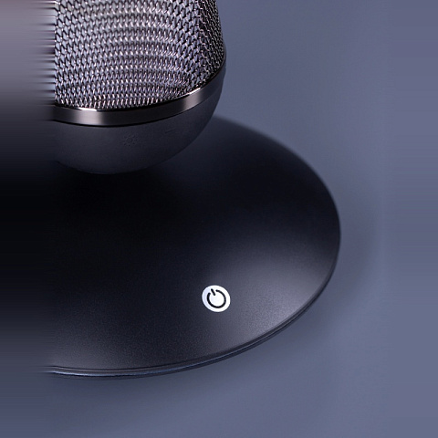 Левитирующая Bluetooth колонка с подсветкой черная - рис 4.