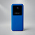 Внешний аккумулятор Kris soft touch, 10000mAh (Синий) - миниатюра