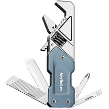 Мультитул-ключ Nextool Light Wrench W1, 6 функций, голубо-серый (NE20238)