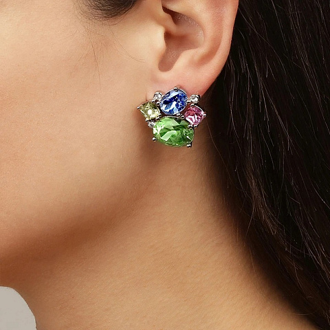 Серьги EMMA SS PASTEL MULTI Dyrberg Kern 440057 - рис 2.