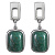 Серьги Q.Verde Possebon A0360.17 S - миниатюра - рис 3.
