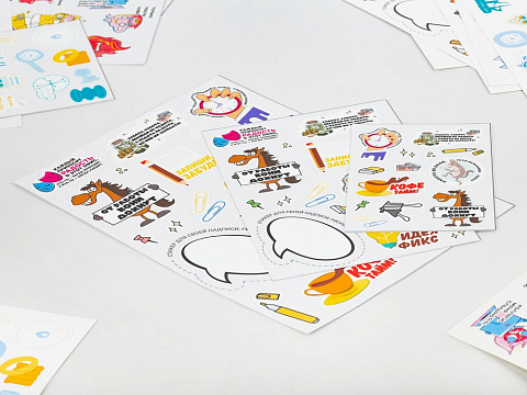 Наклейки UV-DTF Stiker Pack на заказ, M - рис 4.