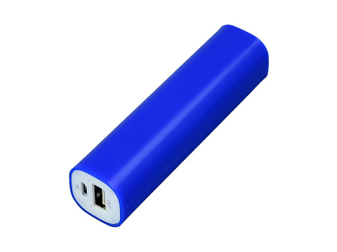 PB030 Универсальное зарядное устройство power bank  прямоугольной формы. 2600MAH. Синий