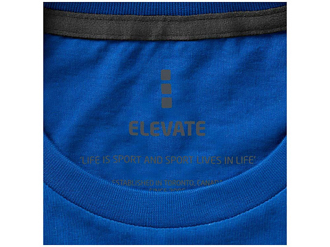 Nanaimo мужская футболка с коротким рукавом, синий - рис 4.