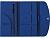 Органайзер для документов на кнопке с отделением для купюр и ручки, упаковка в индивидуальный пакет, синий/темно-синий - миниатюра - рис 5.