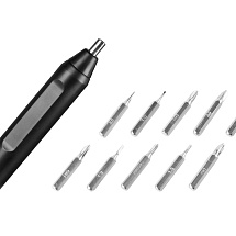 Отвертка Drill 10-в-1, черный