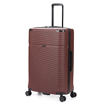 Чемодан TORBER ОНЕГА, бордовый, ABS-пластик, 69,5 х 46 х 26 см, 69 л