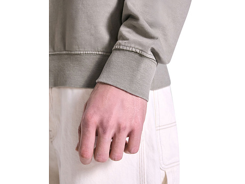 Свитшот Jaya унисекс, каменистый выстиранный - рис 7.