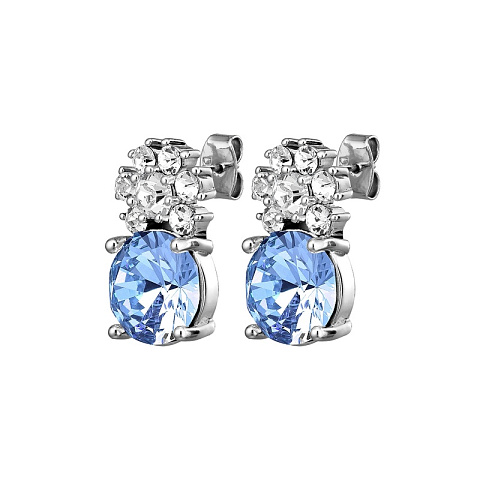 Серьги BECKIA SS LIGHT SAPPHIRE Dyrberg Kern 460071