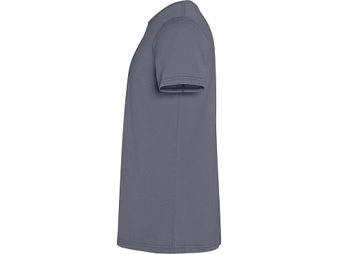 Футболка Corgi мужская, серо-голубой выстиранный - рис 3.