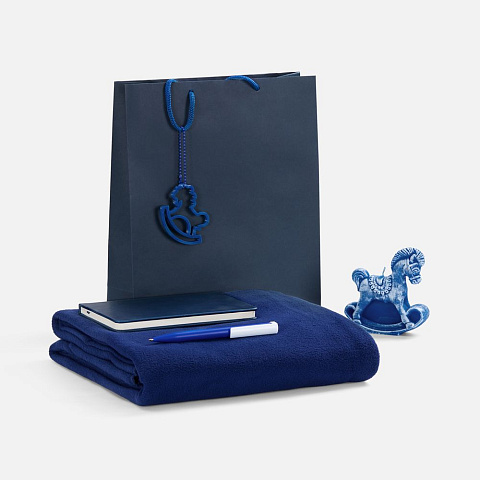 Подвеска «Лошадка-качалка», 3D-печать, синяя - рис 4.