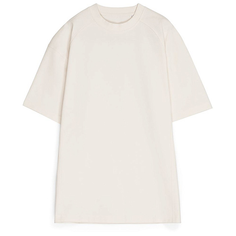 Футболка оверсайз унисекс Sideline, молочно-белая - рис 3.