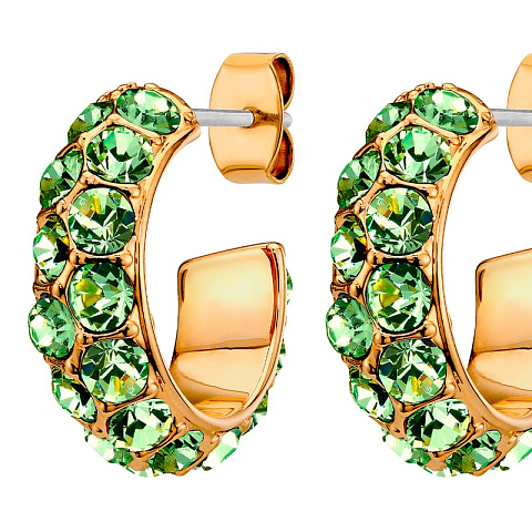 Серьги HEIDI SG LIGHT GREEN - рис 4.