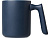 Кружка матовая с прямой ручкой Axio, 360 мл, темно-синий - миниатюра - рис 3.